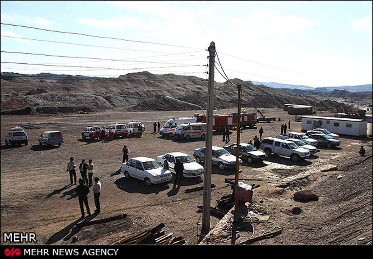 انفجار در معدن طبس