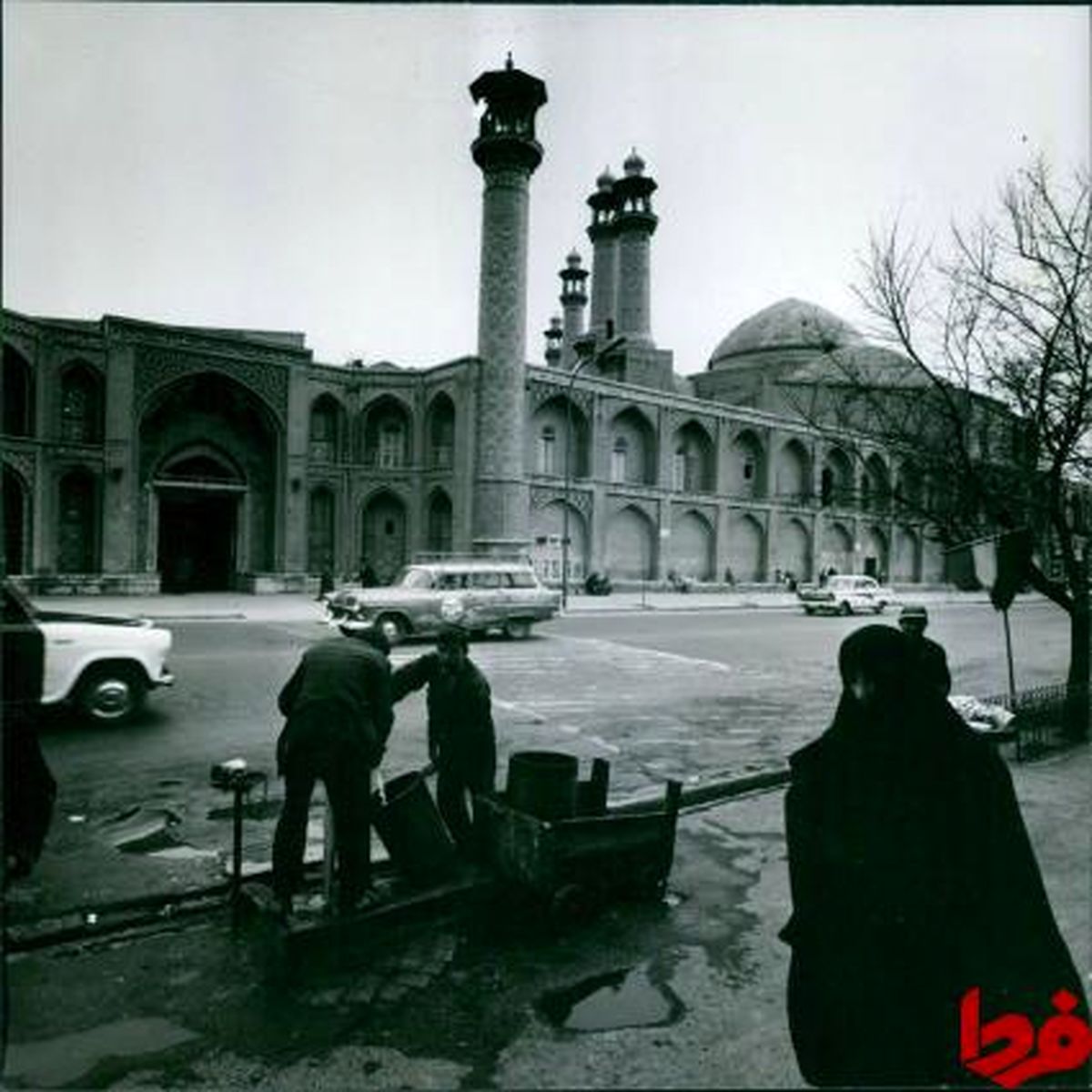 عکس: فشاری آب در تهران قدیم