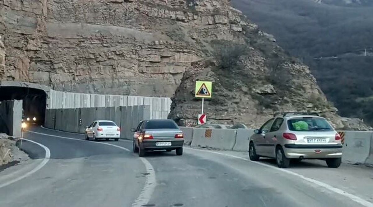 آخرین وضعیت ترافیکی جاده ها | بازگشایی جاده چالوس