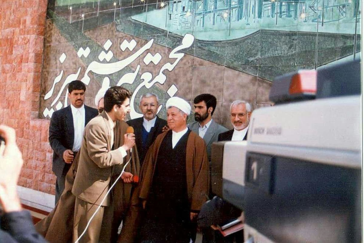 خاطره رضارشیدپور از مصاحبه با هاشمی‌رفسنجانی +عکس
