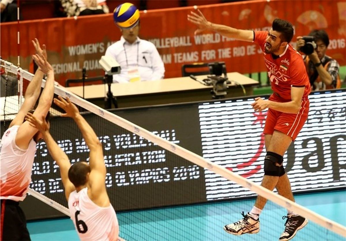 پیروزی غرور آفرین بلندقامتان ایران مقابل کانادا/ والیبال ایران یک قدم دیگر به ریو نزدیک شد+ فیلم و جدول