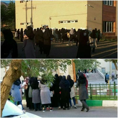 یکی از بدترین صحنه های کنکور امروز +عکس