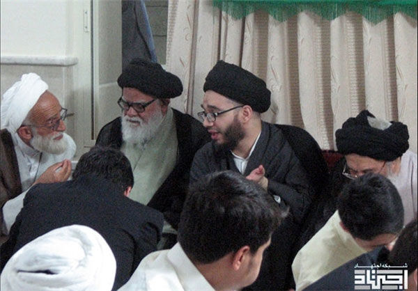 فرزند آیت‌الله سیستانی در مشهد/عکس