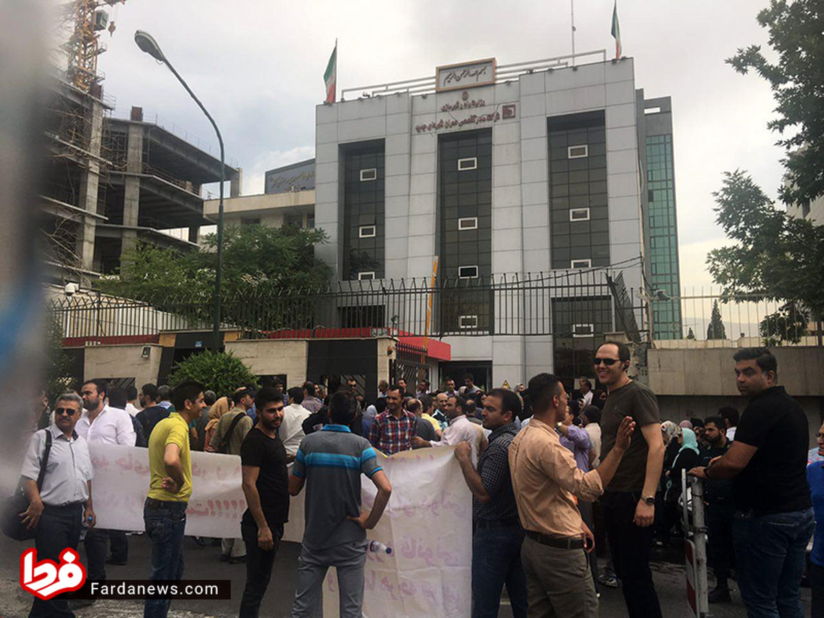 تصاویر: تجمع اعتراضی مالکان زمین های فاز۶ پردیس