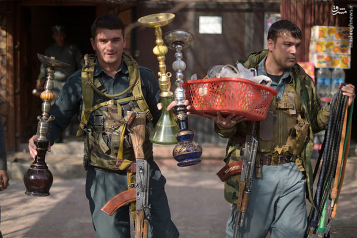 تصاویر: جمع آوری قلیان ها به دستور رئیس جمهور