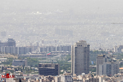 تصاویر: آلودگی امروز هوای تهران