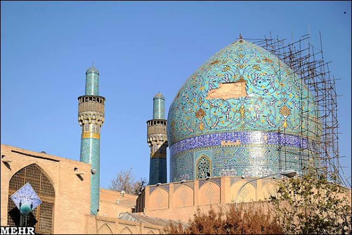 شمارش معکوس فرو ریختن مدرسه چهارباغ+عکس