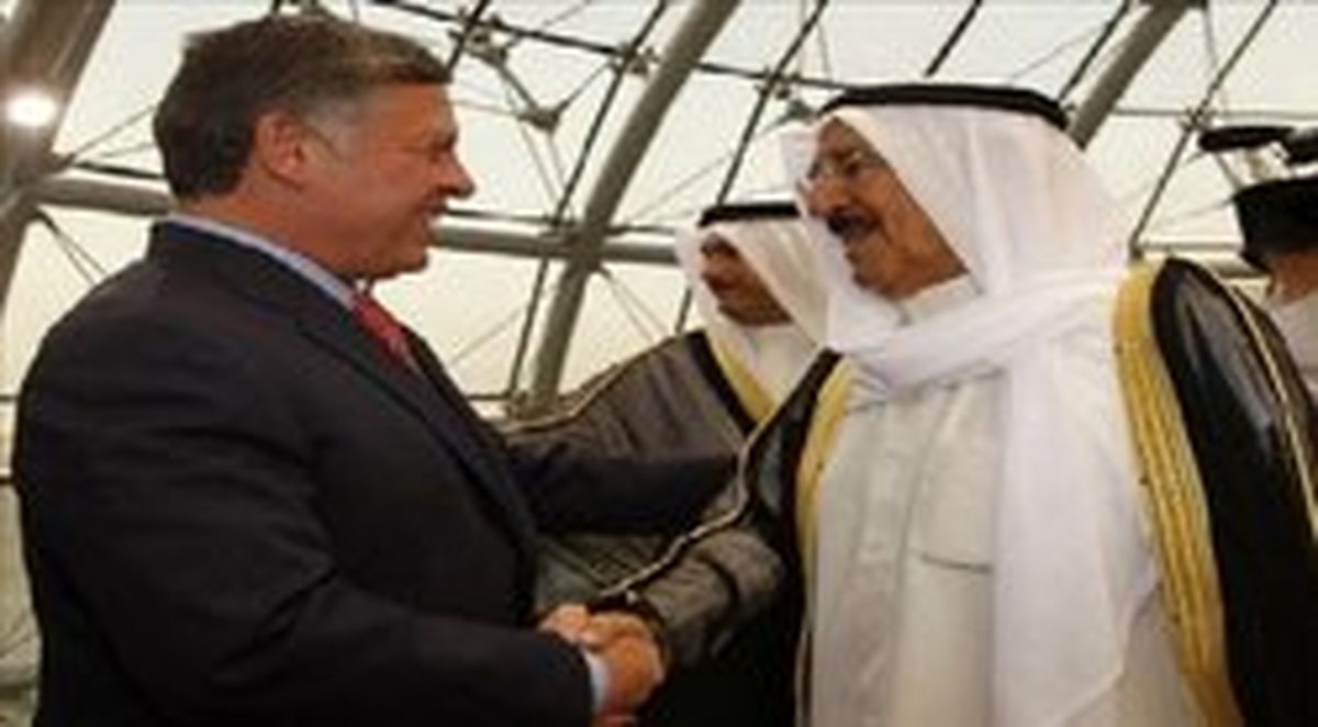 دیدار امیر کویت و پادشاه اردن