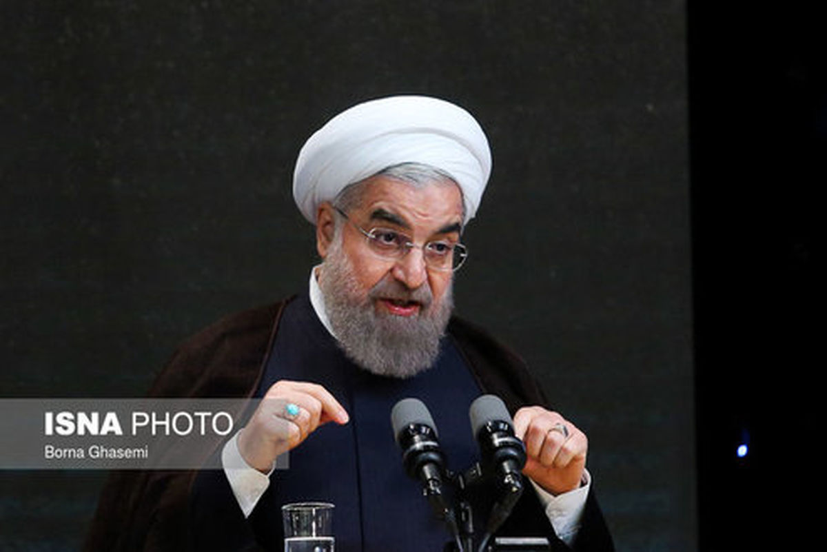 پاسخ حسن روحانی به تهدید ترامپ +عکس