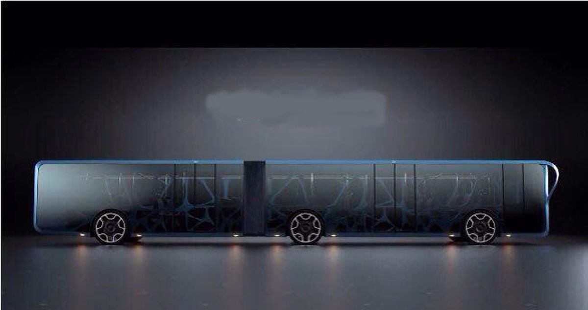 اتوبوسی از جنس LCD +تصاویر