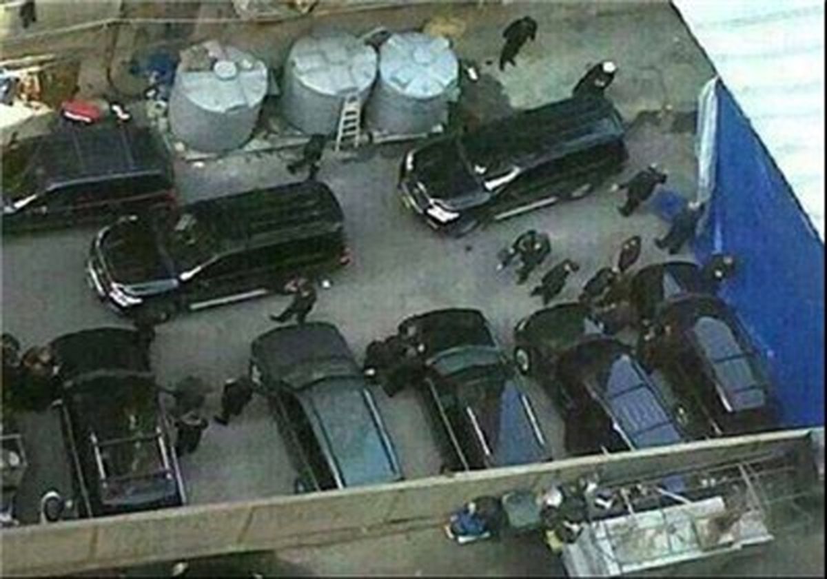 تیم امنیتی«نصرالله» در روز عاشورا/عکس