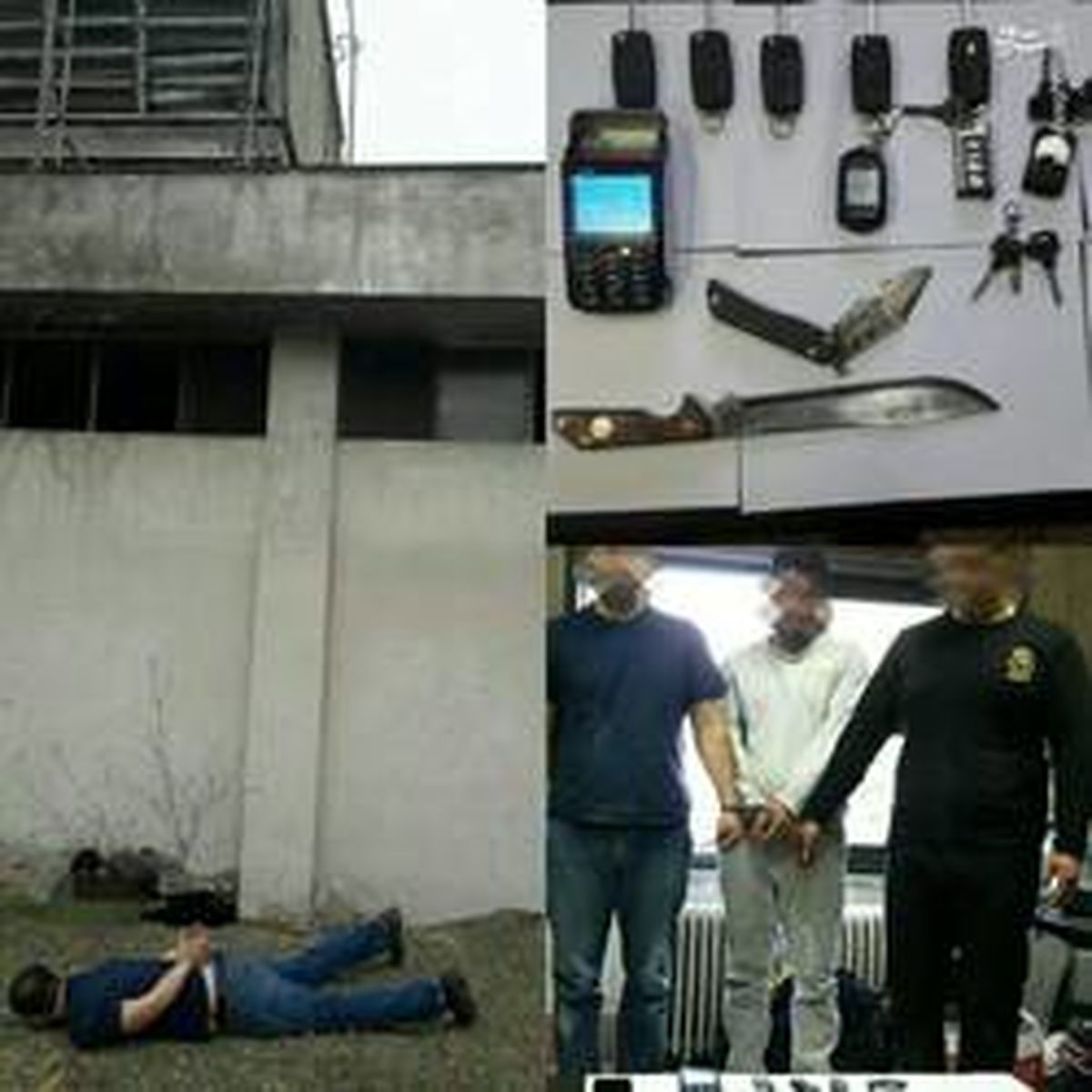 عکس: لحظه بازداشت برادران زورگیر تهرانی