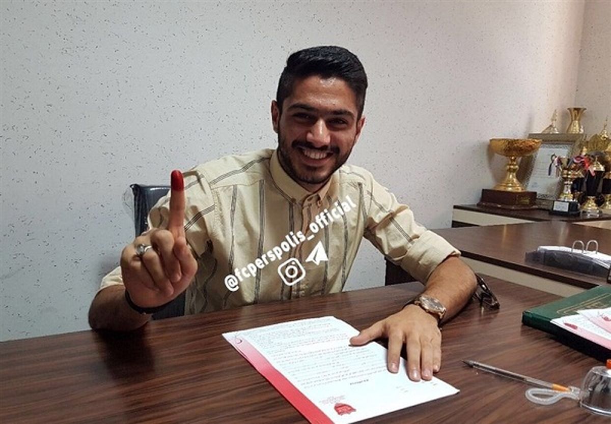 خرید جدید پرسپولیس با قرارداد ۲ ساله+ عکس