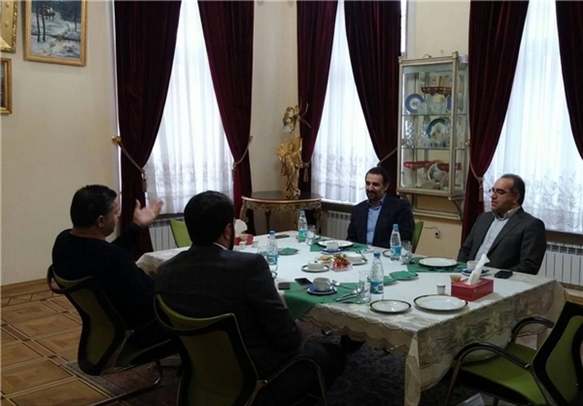 علیدایی مهمان سنایی درمسکو/تصاویر