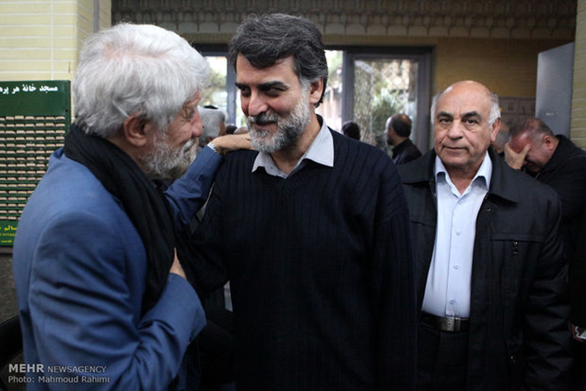 تصاویر:مجریان سیما در مجلس ترحیم پدر آهنگران