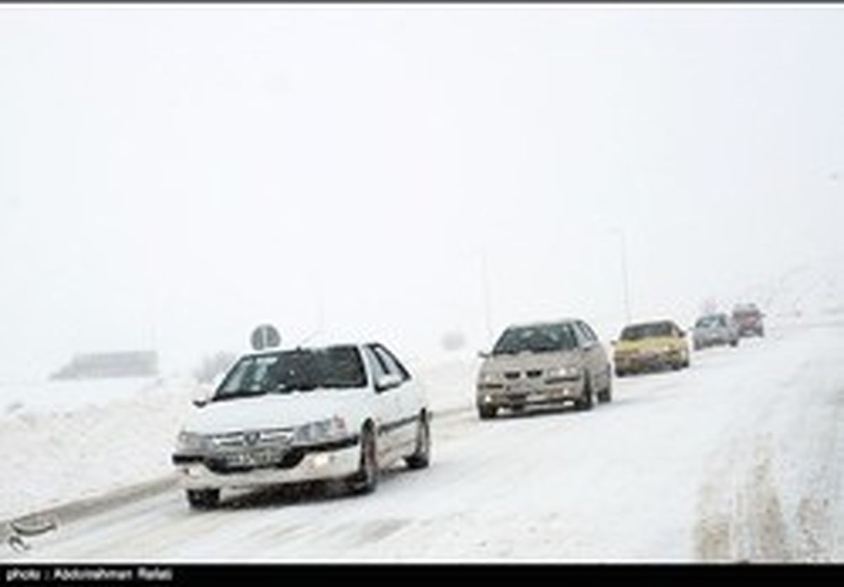 کولاک در جاده‌های نیمه شمالی کشور