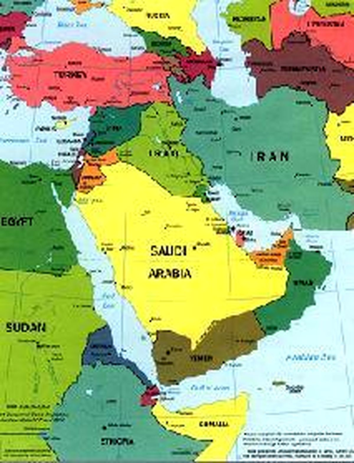 پنج عامل مهم تاثیرگذار در آینده خاورمیانه