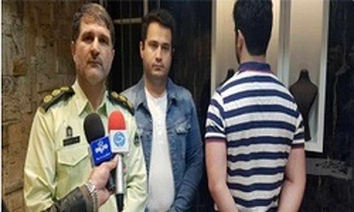 دستگیری سارق مسلح طلا فروشی گلسار رشت