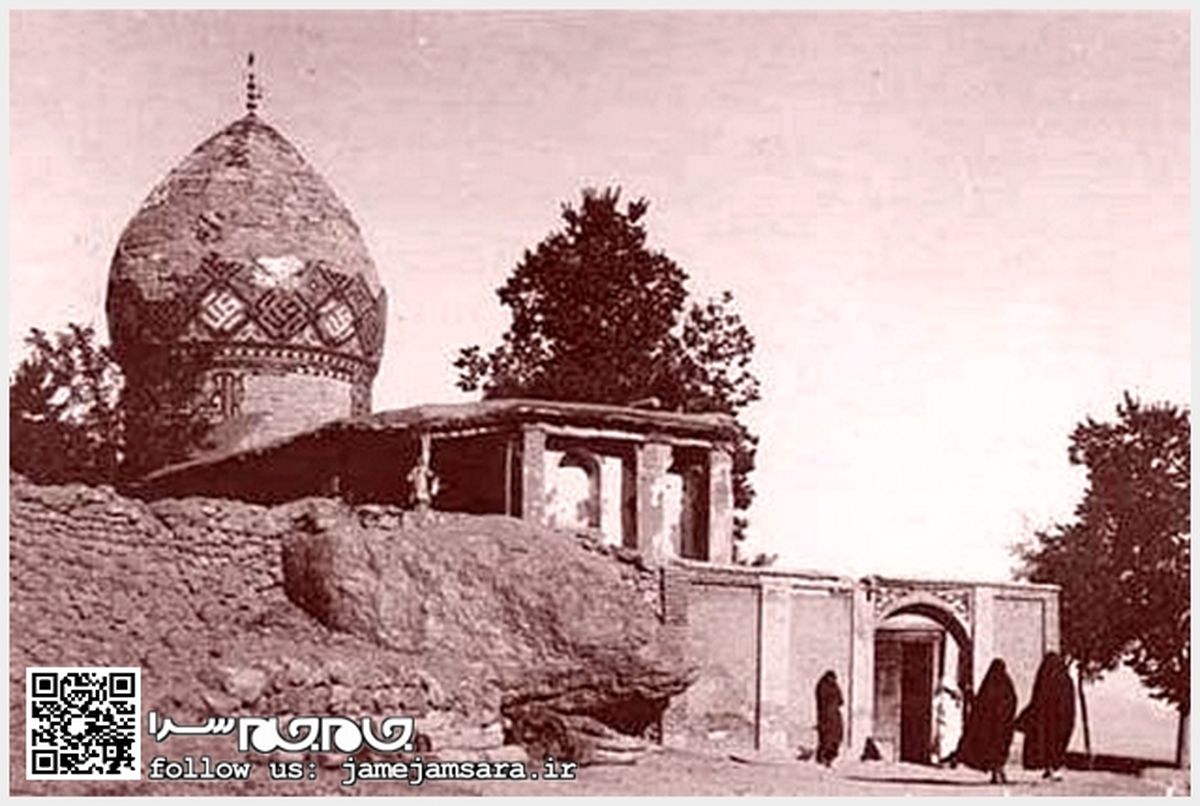 امامزاده صالح یک قرن پیش/عکس