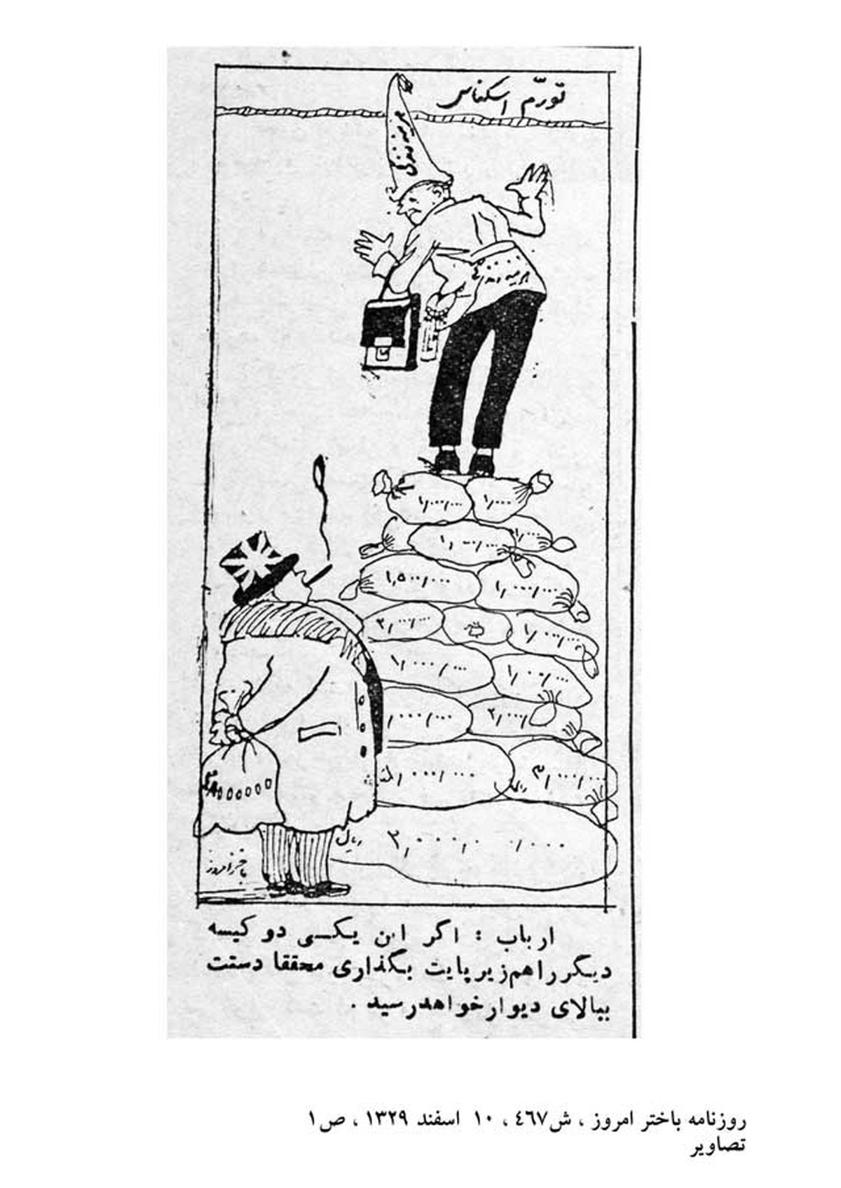 معضل تورم درنشریات۶۲سال پیش/عکس