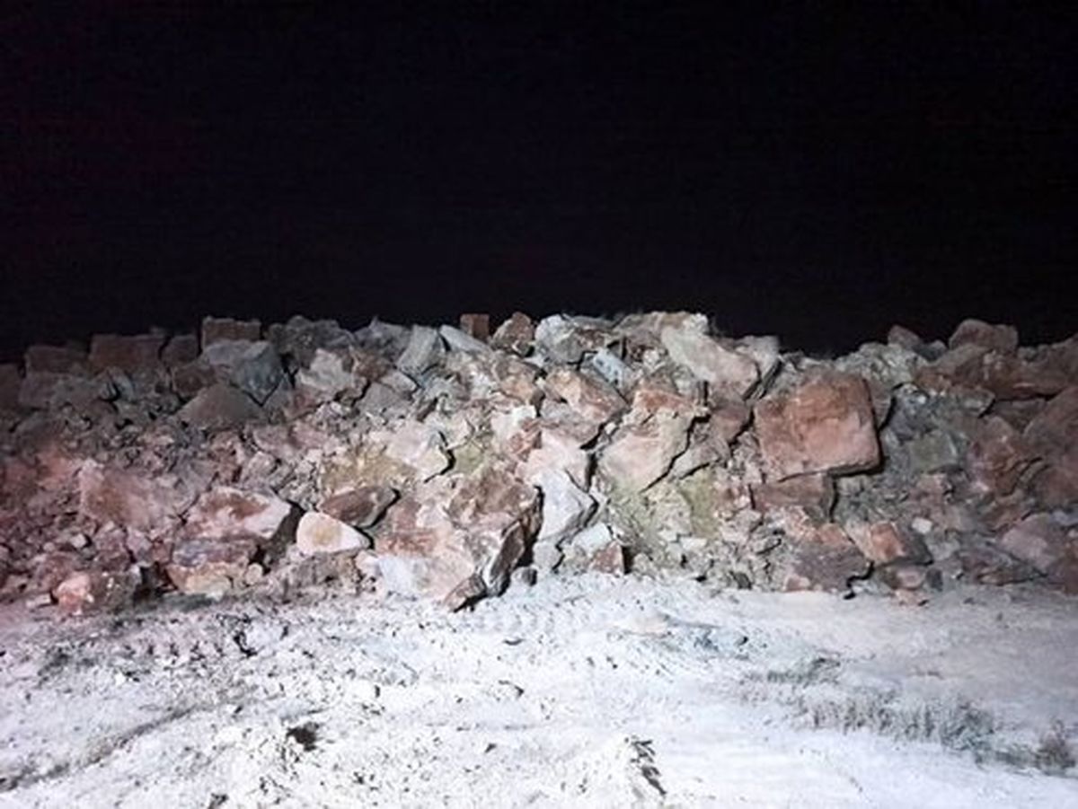 فیلمی از رانش زمین در شیراز