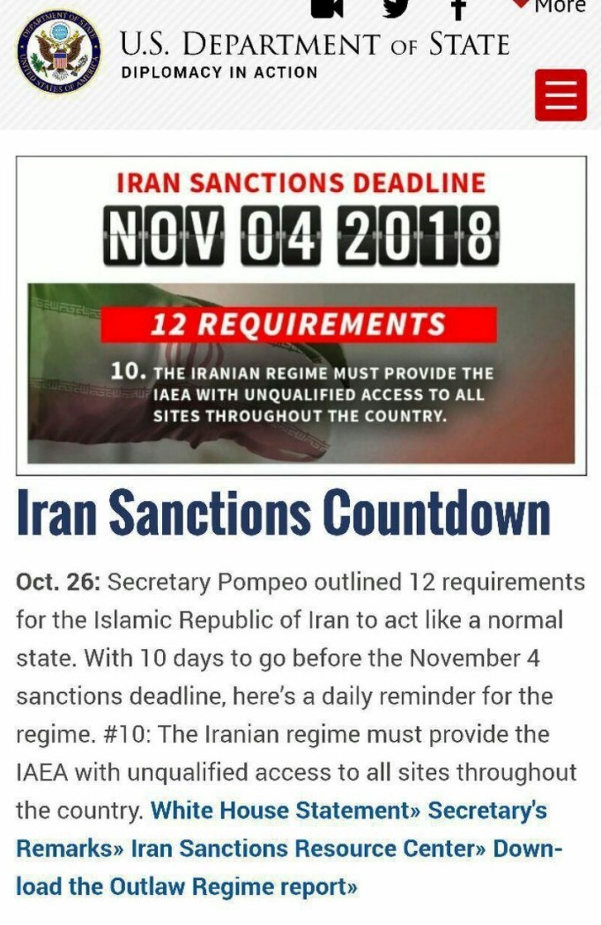 اقدام عجیب آمریکا در مورد تحریم‌های ایران+عکس