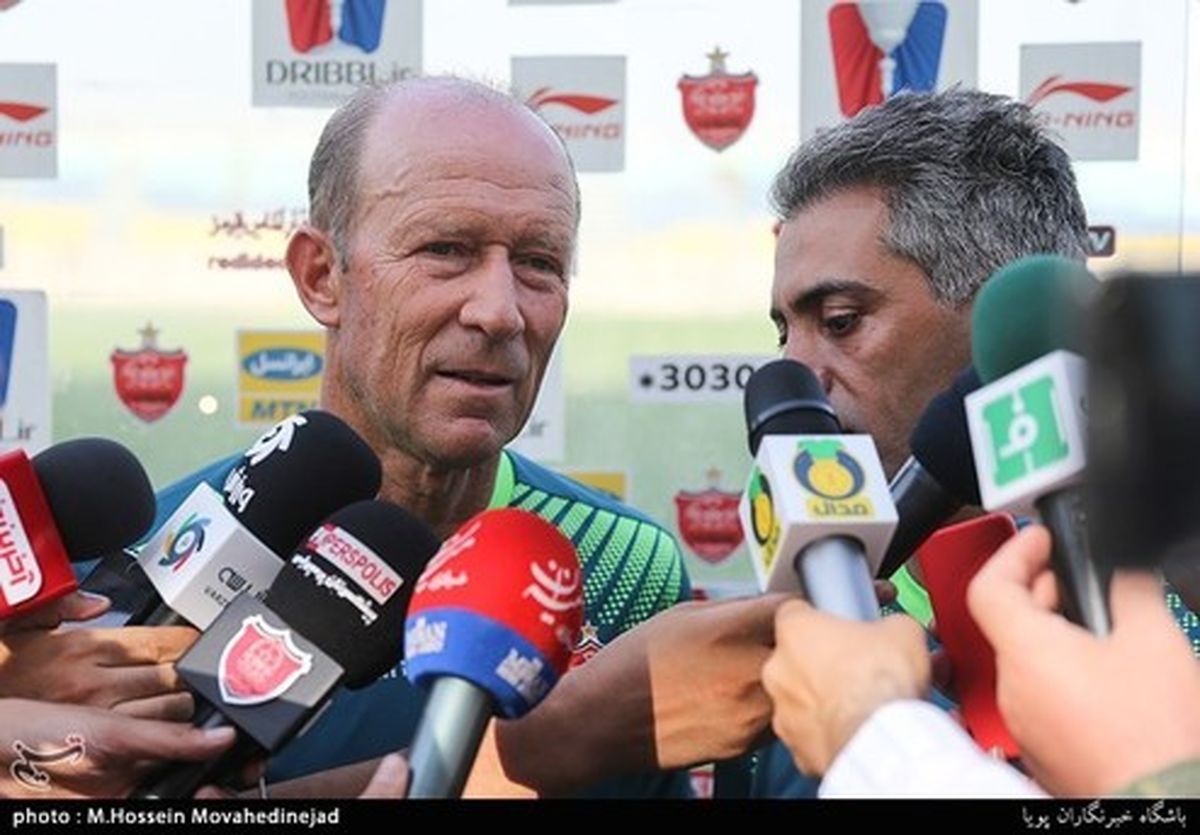 تصاویر: اولین تمرین پرسپولیس زیر نظر کالدرون