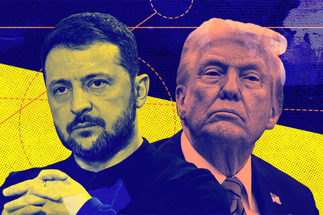 زلنسکی: با ترامپ درخصوص صلح واقعی گفت‌وگو کردم