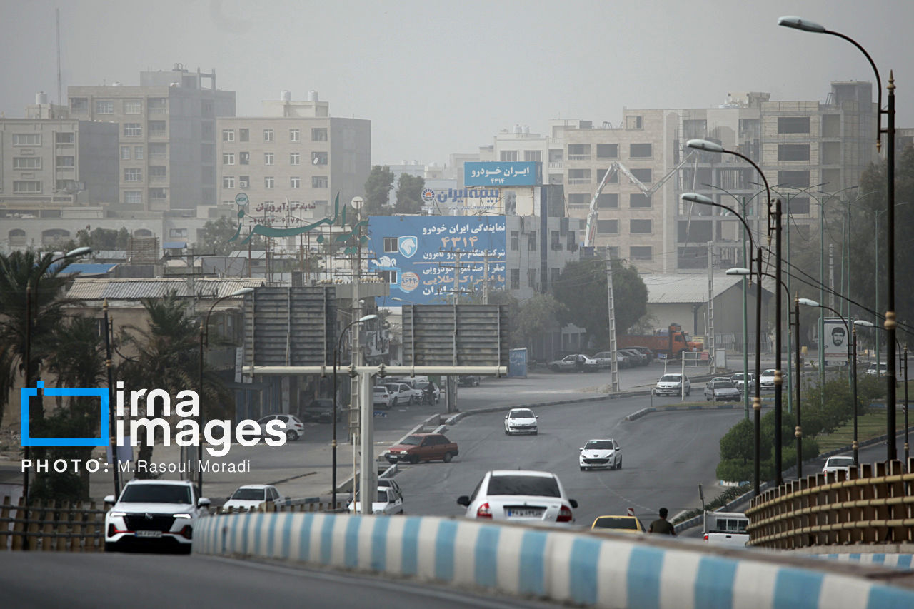 تصاویر: آلودگی هوا در بندرعباس