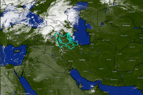 بارش‌های پراکنده باران ۵ روزه در آینده