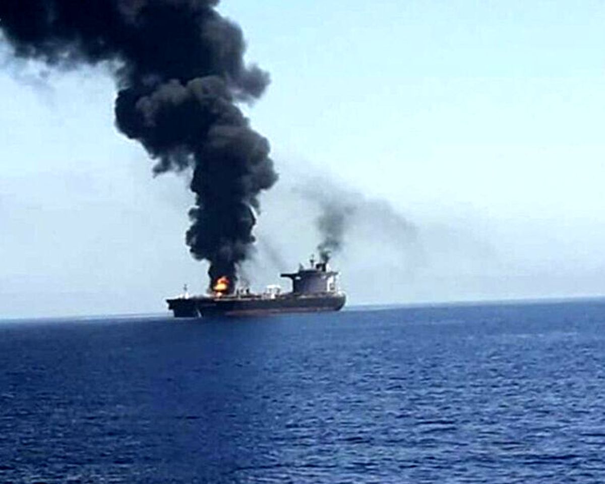 حادثه دریایی در نزدیکی سواحل عمان 