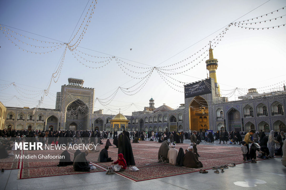 آمادگی حرم رضوی برای پذیرایی زائران نوروزی