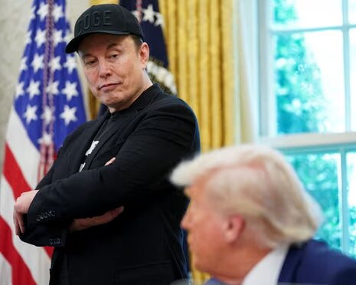 تهدید ترامپ علیه ایلان ماسک