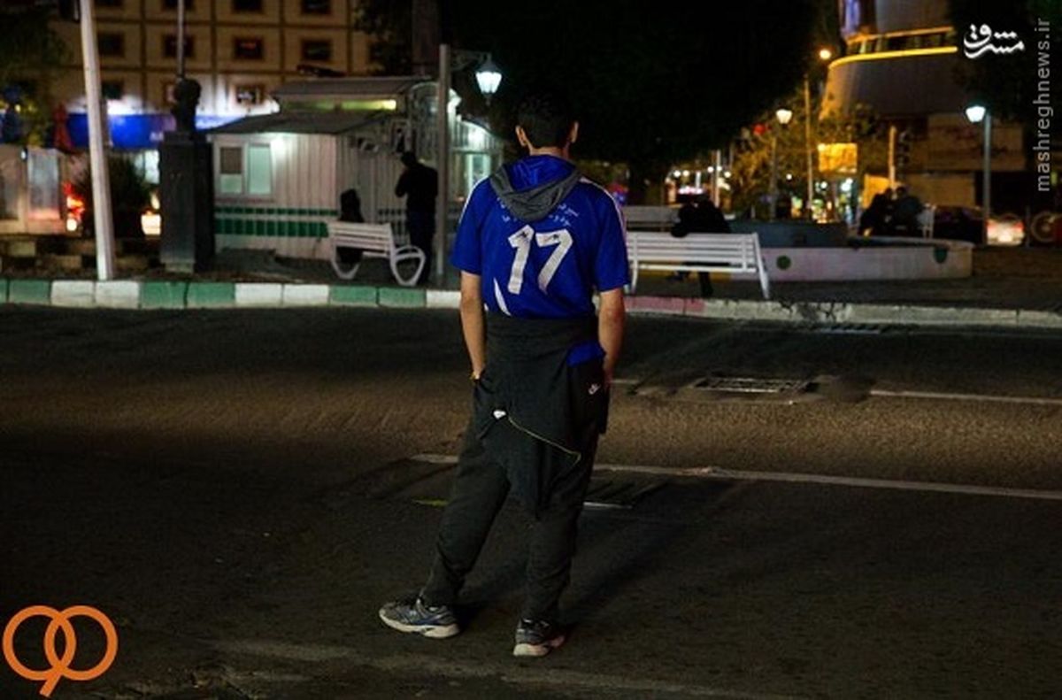 عکس: شب تلخ هوادار استقلال