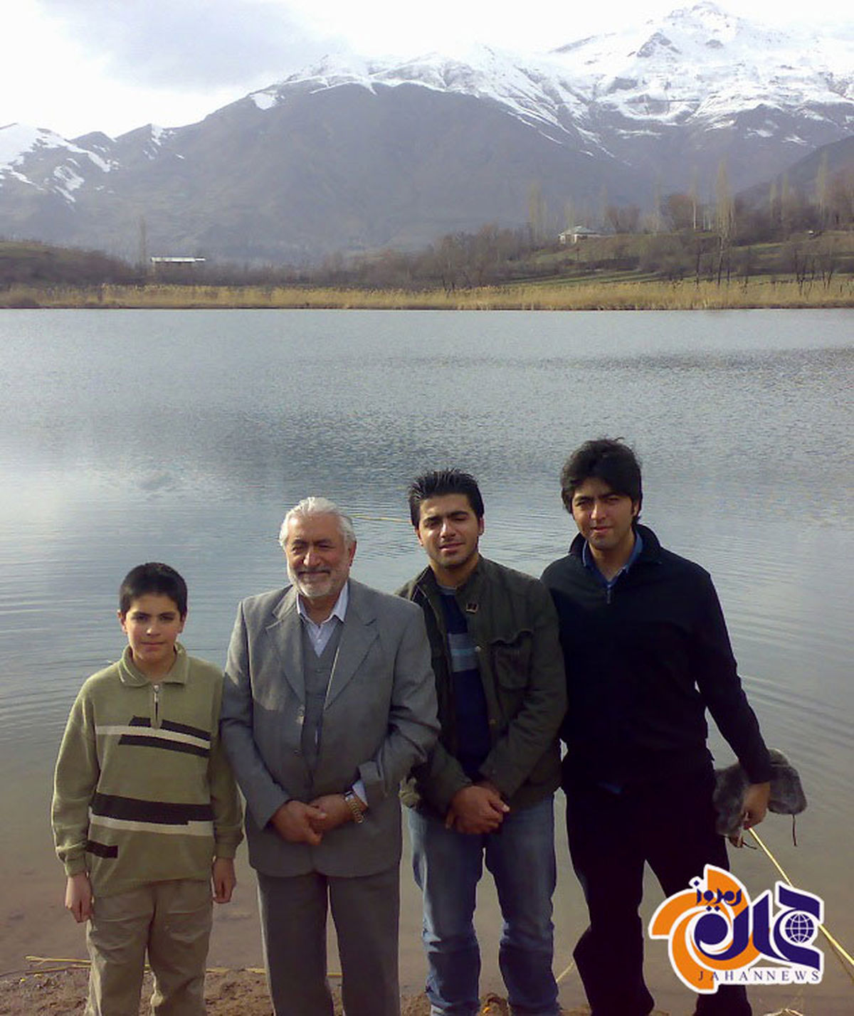 تصویر دیده نشده از فرزندان یک کاندیدا