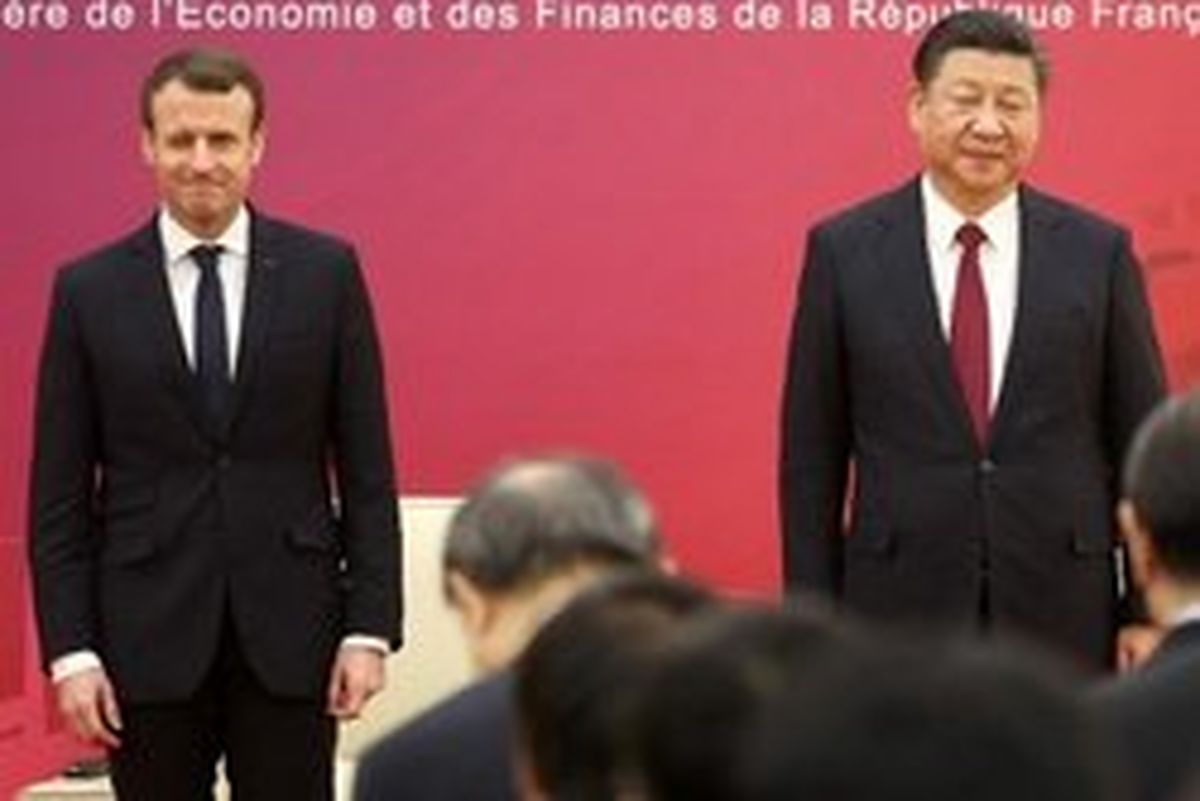 ماکرون: قرارداد فروش ۱۸۷ فروند ایرباس به چین نهایی می‌شود