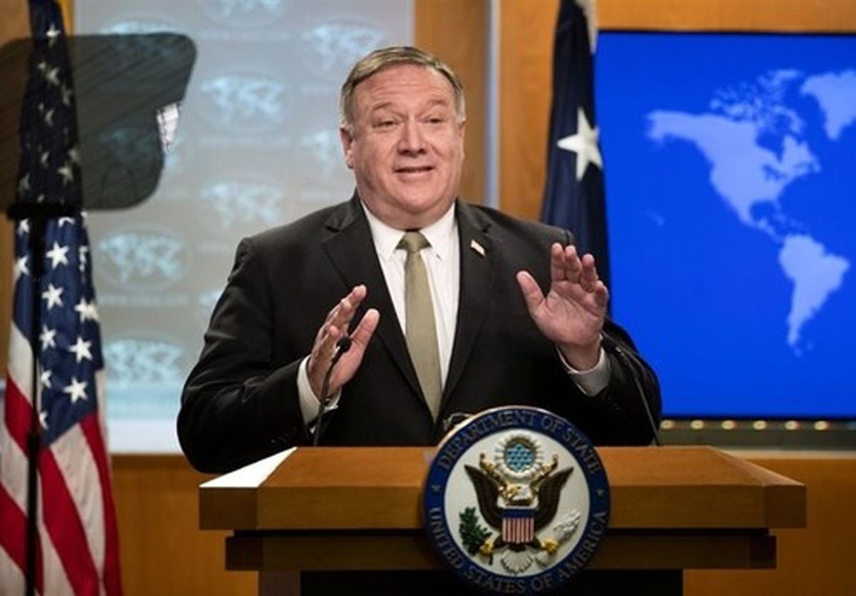 پامپئو: درباره حادثه نطنز اظهارنظر نمیکنم