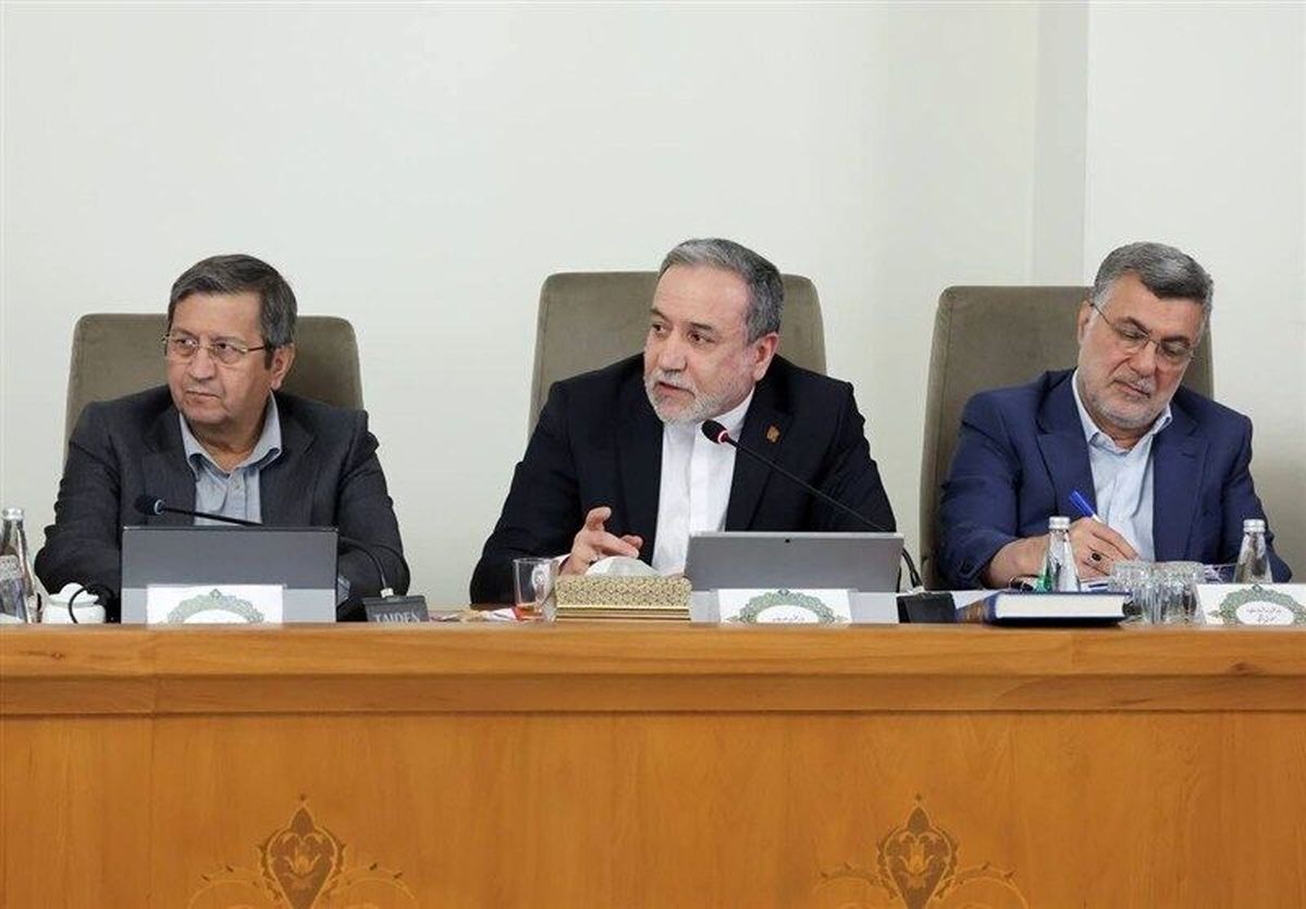 گزارش وزیر امور خارجه به هیات دولت