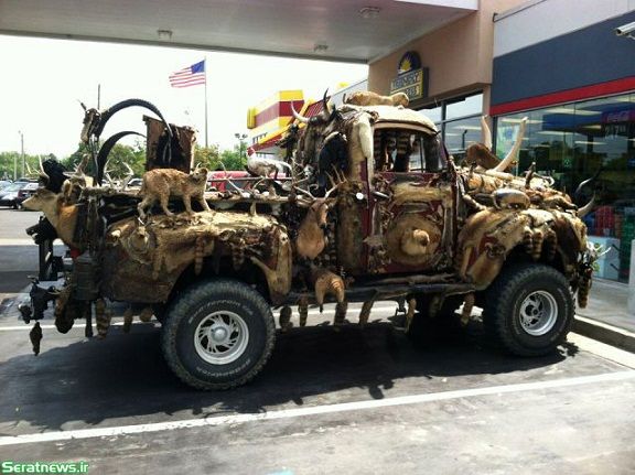 خودروی جالب شکارچی/عکس