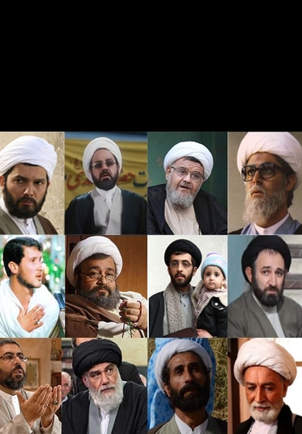 بازیگرانی که لباس روحانی بر تن‌کردند/عکس