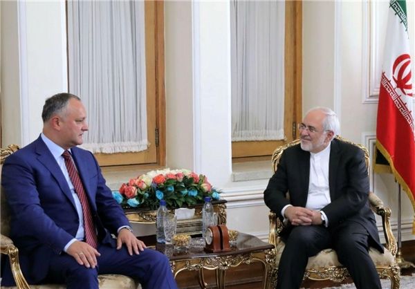 رایزنی رئیس جمهور مولداوی و ظریف در تهران