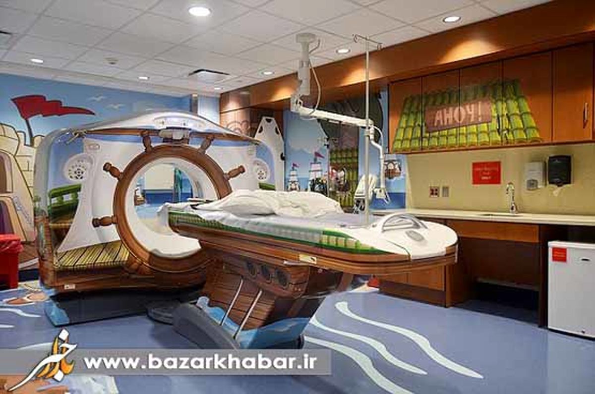 اتاق سی تی اسکن کودکان/عکس