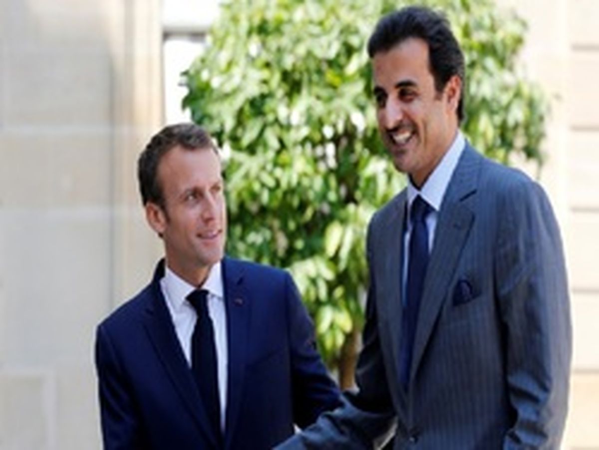 رییس جمهوری فرانسه از محاصره قطر انتقاد کرد