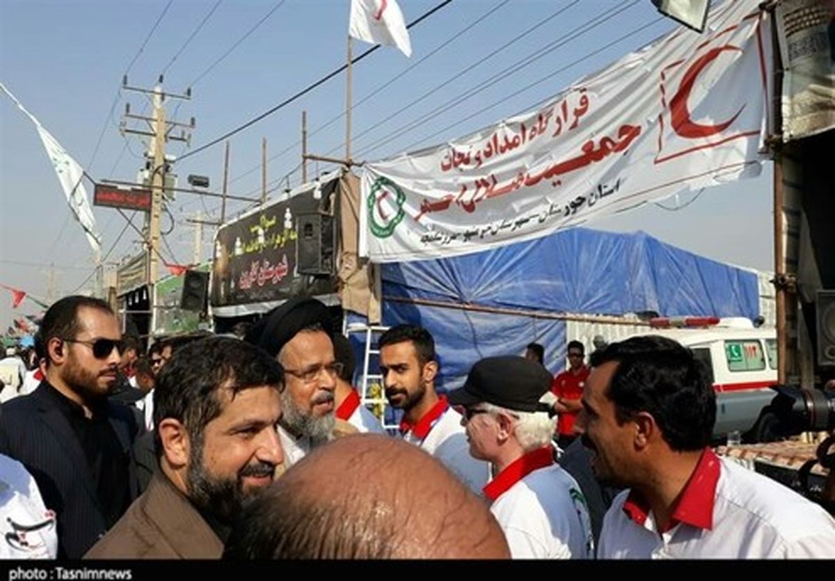 تصاویر: بازدید وزیر اطلاعات از پایانه مرزی شلمچه