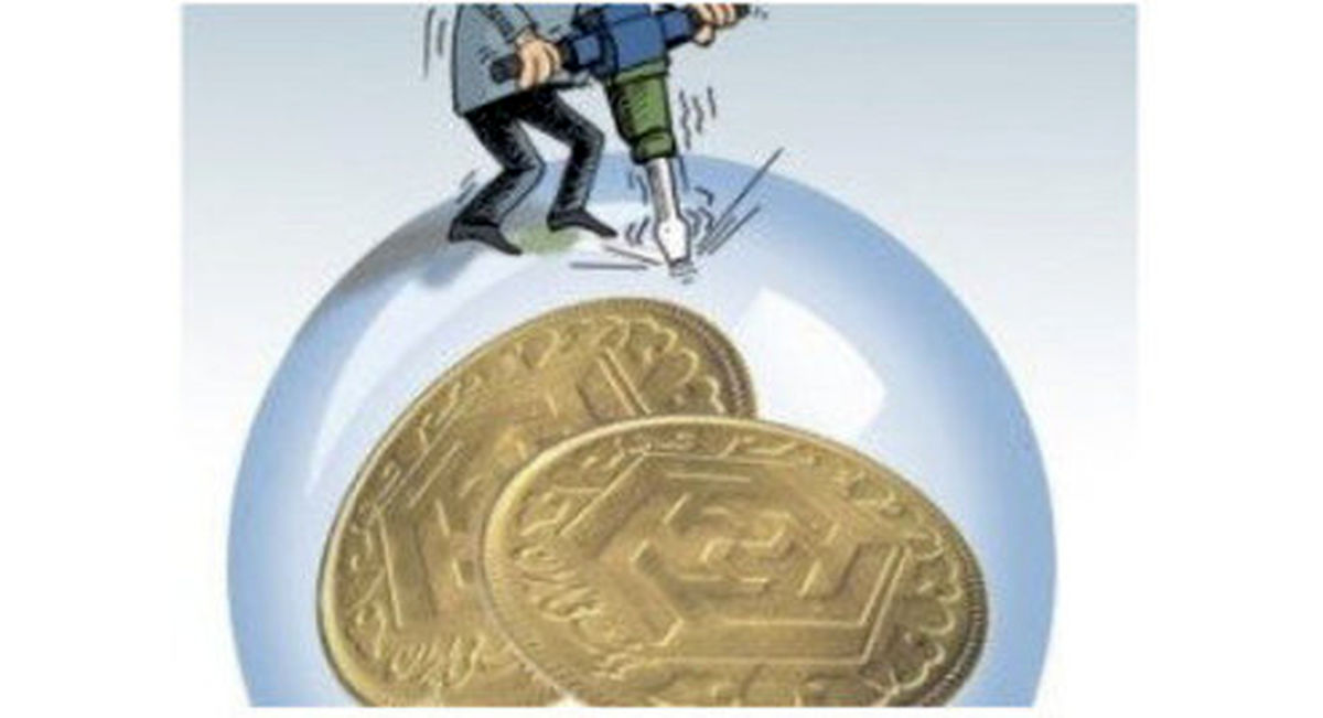 کاهش ۵۵۰ هزار تومانی حباب سکه