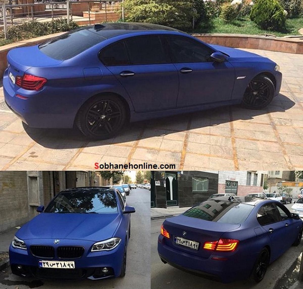 عکس: یک BMW خاص در تهران