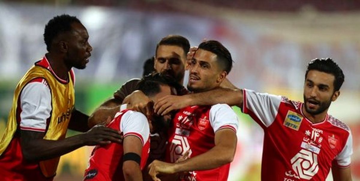 گل دوم استقلال و پرسپولیس +فیلم
