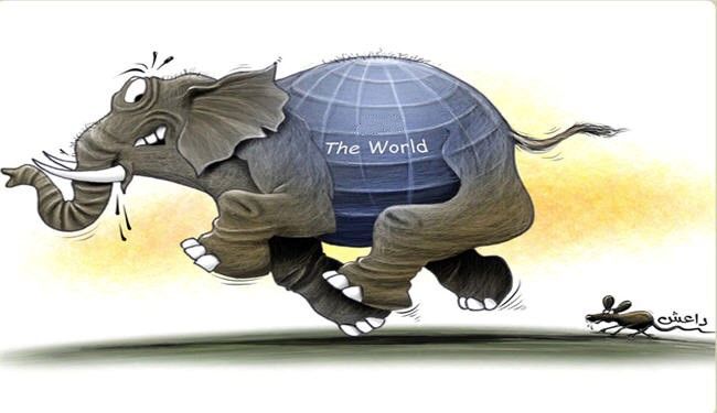 کاریکاتور/ ترس جامعه جهانی از داعش