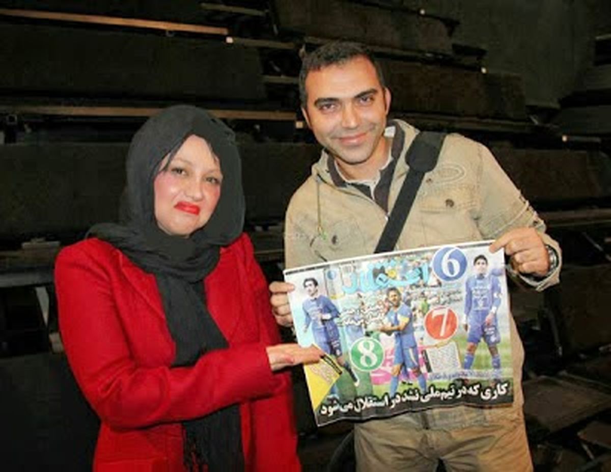 عکس/ واکنش بهنوش‌بختیاری به استقلال