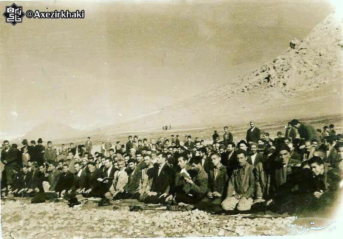 عکس: نماز عید فطر در دشت و صحرا